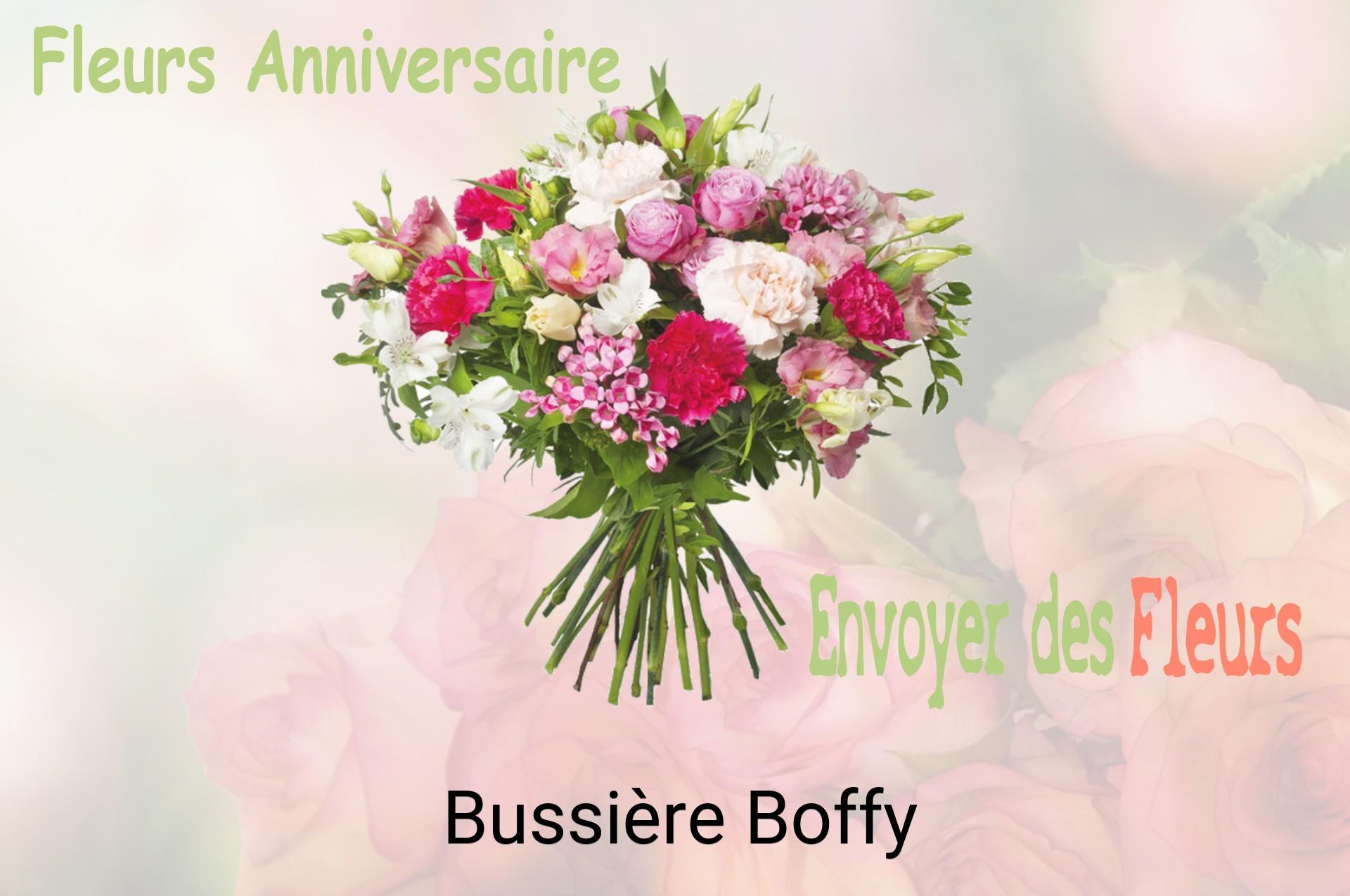 Bouquet de fleurs d’anniversaire livré à Bussière-Boffy